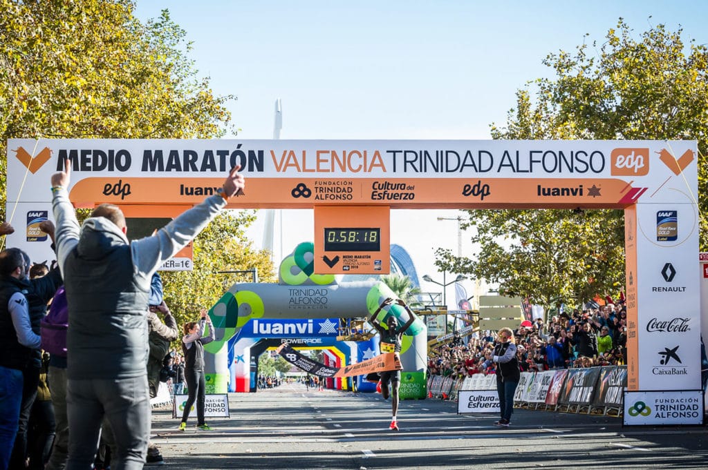 El Medio Maratón de Valencia es de récord