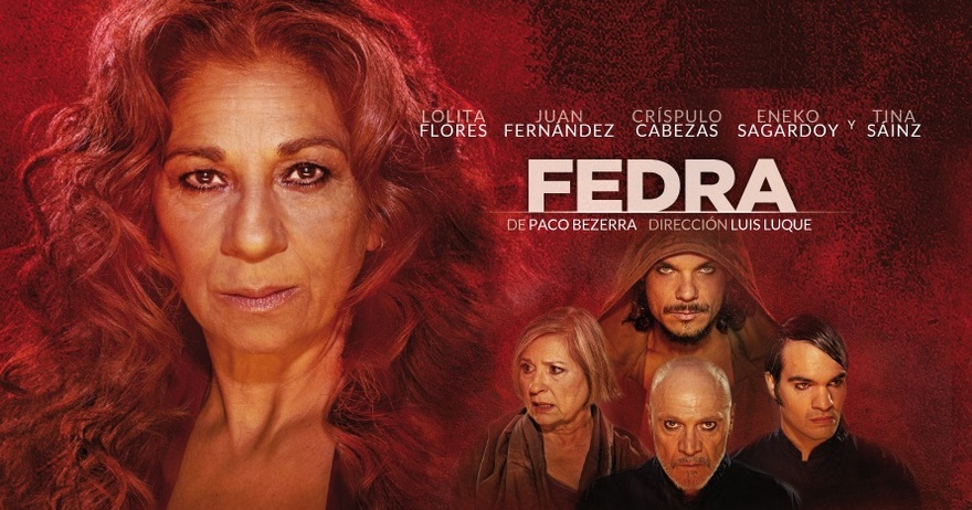 Fedra, la reina de la Isla Volcán llega al teatro Olympia.