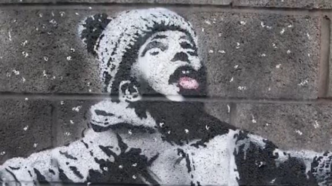 Banksy confirma su obra en Gales
