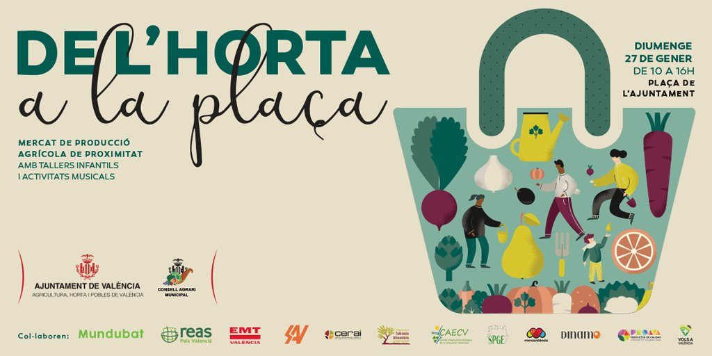 Este domingo visita De l’Horta a la Plaça